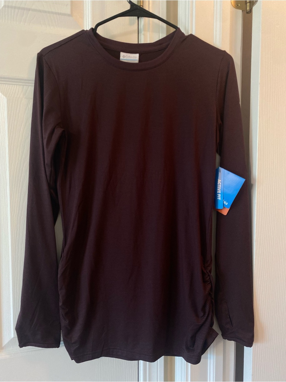 Columbia Women’s Long-Sleeve Performance Tee in Deep Brown